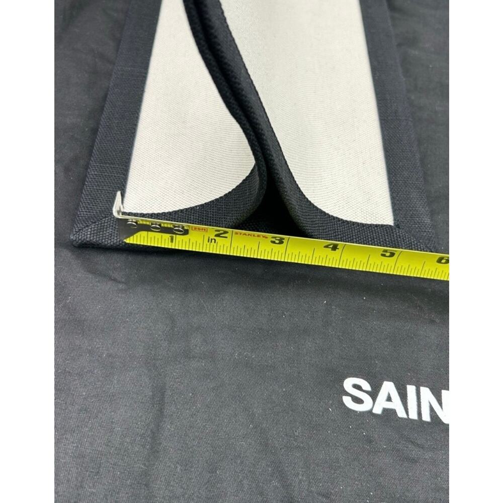 Saint Laurent RIVE GAUCHE canvas/leather tote bag made in Italy NWT - Picture 11 of 13